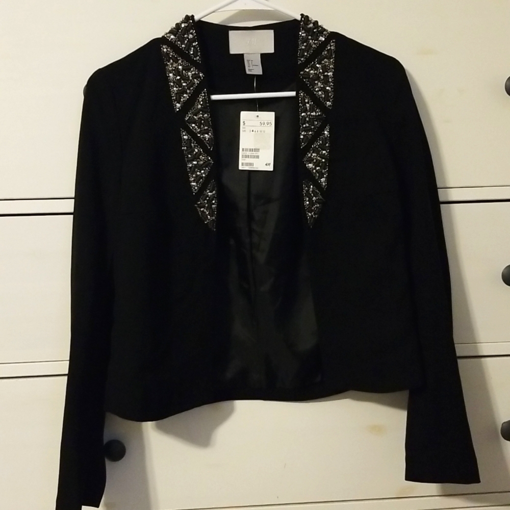 Beaded H&M Blazer